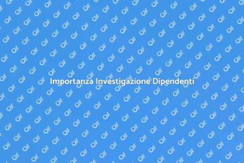 Investigazione Comportamento Scorretto