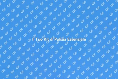 Kit di Pulizia Completo per la Casa