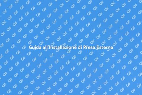 Installare Presa Elettrica Esterni