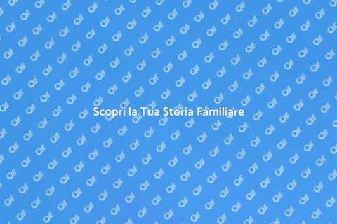 Ricostruire la Storia Familiare