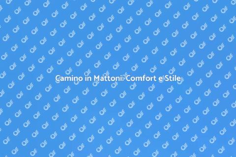 Camino in Mattoni Massa: Eleganza e Calore