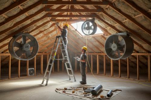 installare ventilatori da soffitta