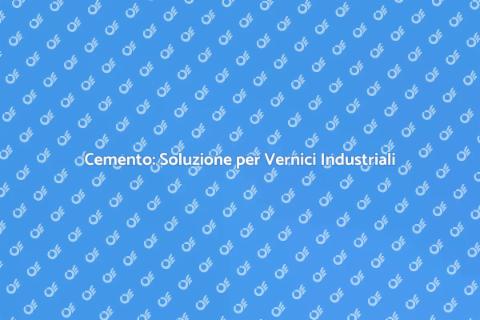 Pavimento in Cemento per Industria