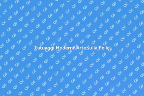 Tatuaggio Artistico Contemporaneo