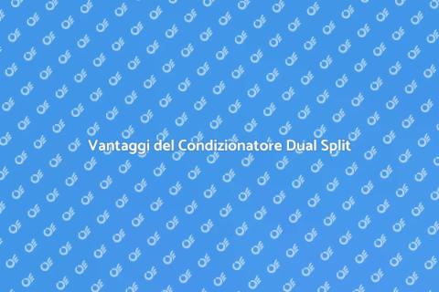 Condizionatore Dual Split: Vantaggi