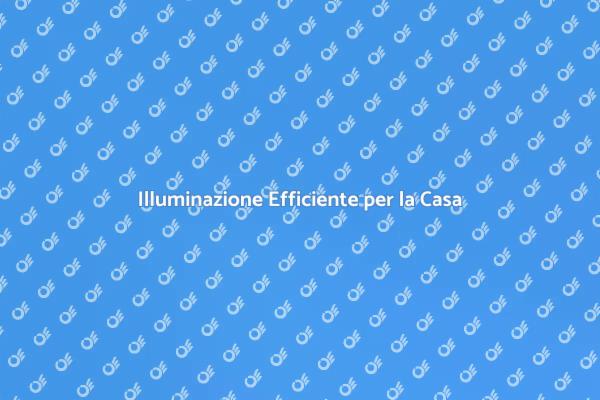 Illumina Ogni Spazio con Stile