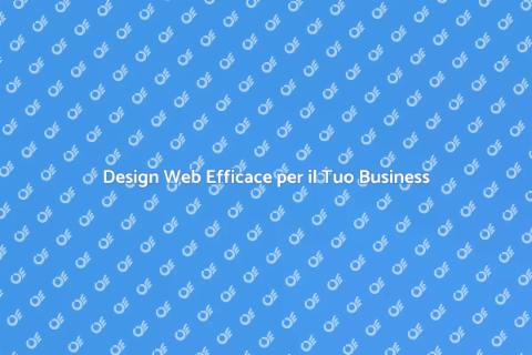 Web Design Accattivante e User Friendly