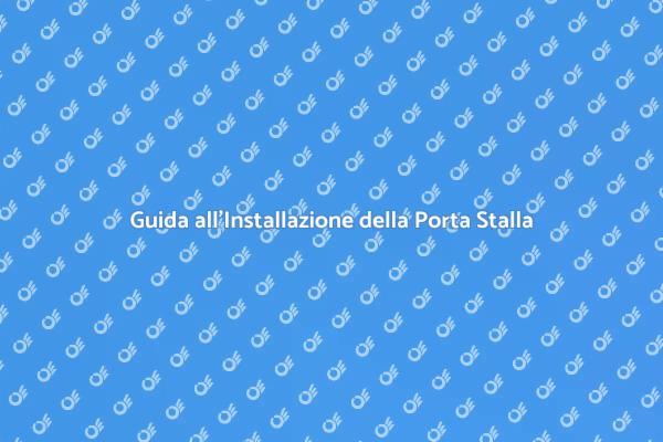 Installazione Facile della Porta Stalla