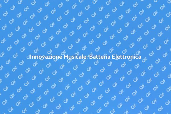 Trasforma la Tua Musica con la Batteria