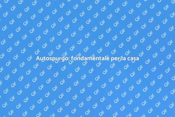 Autospurgo Fognature: Una Necessità