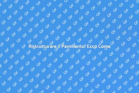 Verniciare un Pavimento: Trasforma Casa