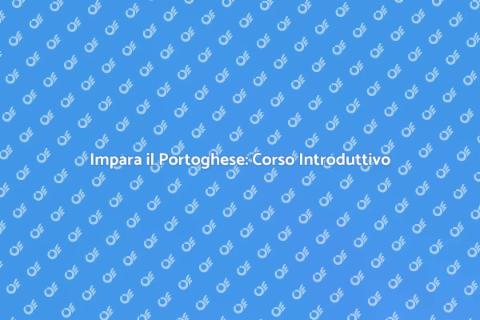 Corso di Portoghese: Impara Facilmente