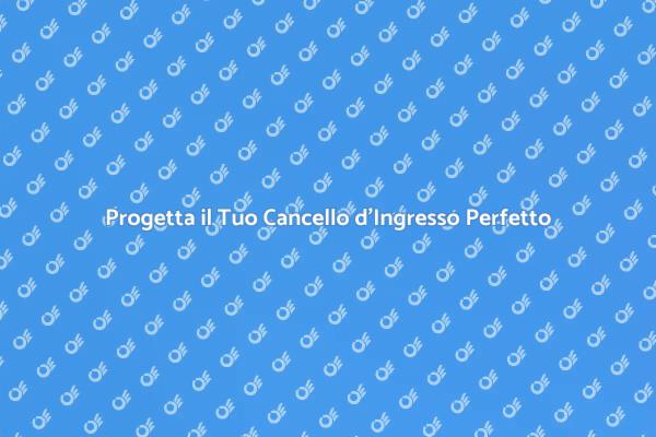 Cancello d'Ingresso: Sicurezza ed Estetica