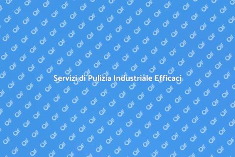 Pulizia Industriale per Aziende Sane