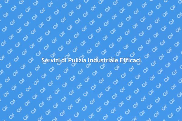 La Pulizia Industriale per il Tuo Successo