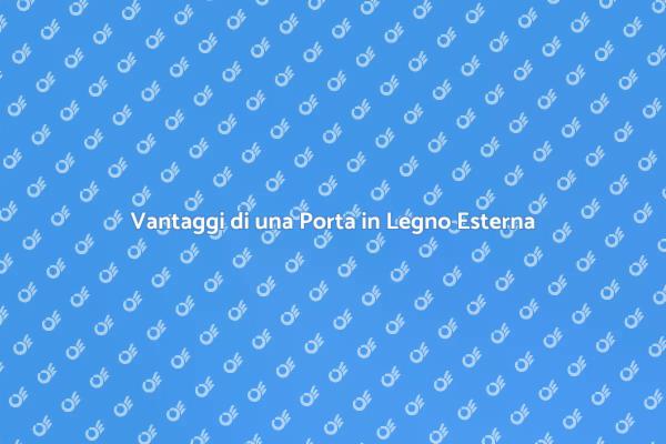 Porte Esterne in Legno: Stile e Funzionalità