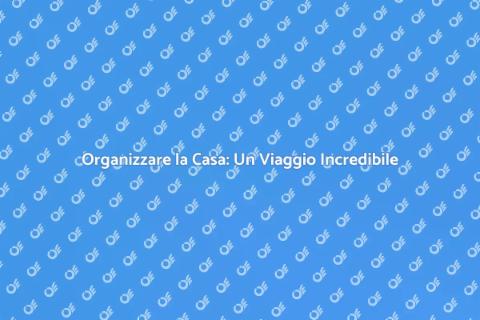 Il Viaggio dell'Organizzatore