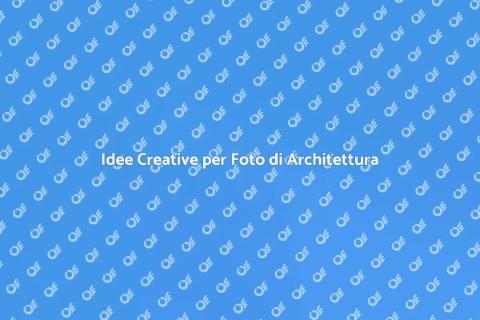 Ispirazione per Fotografia Architettura