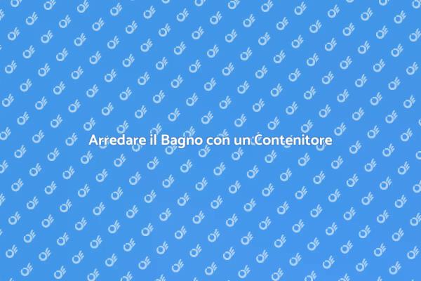 Arredamento Bagno: Mobile Contenitore