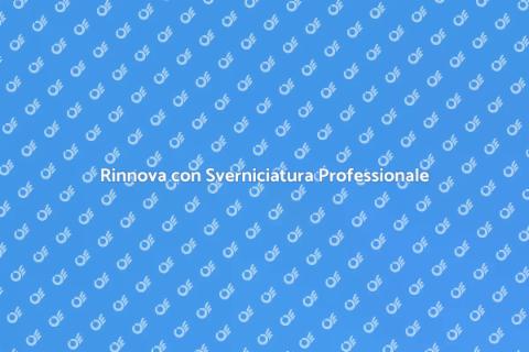 Sverniciatura di Alta Qualità