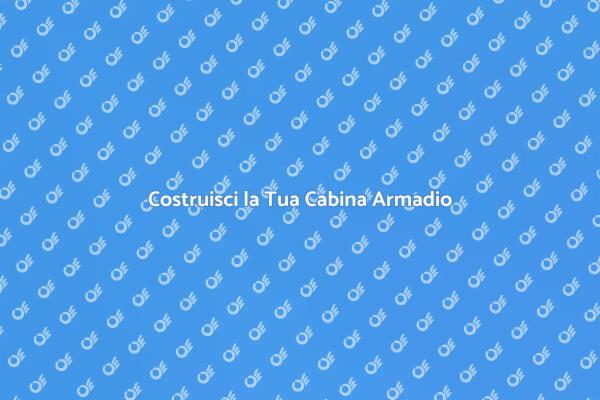 Come Realizzare una Cabina Armadio