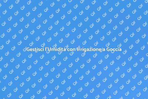 Irrigazione a Goccia per Giardini