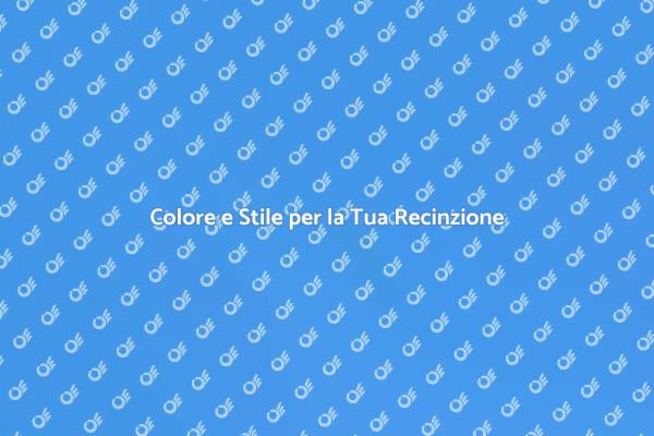 Trasforma il Tuo Giardino con Colore