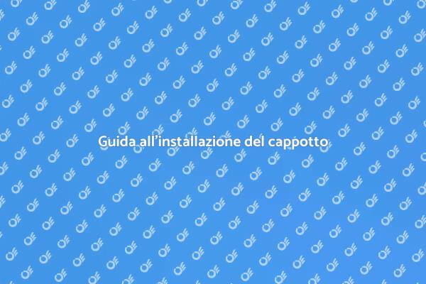 Installazione cappotto termico: ecco come