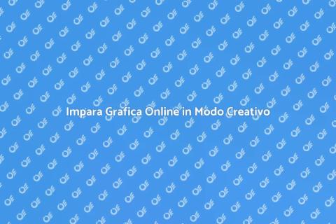 Corso di Grafica Online Creativo