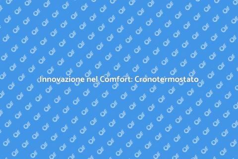 Cronotermostato da Incasso Moderno
