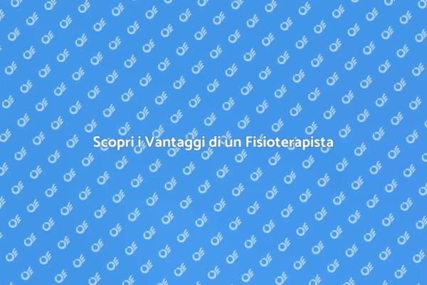 Affronta il Dolore con un Fisioterapista