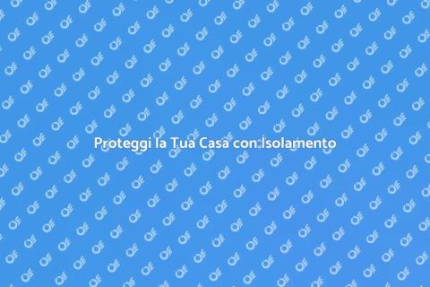 Isolamento e Idrorepellenza Pareti