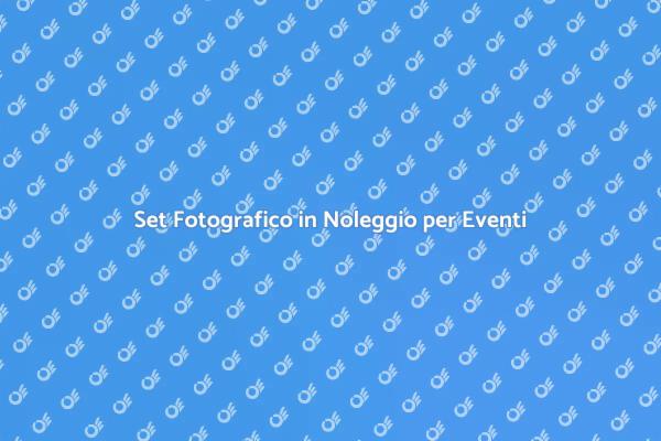 Cattura Momenti con un Set Professionale