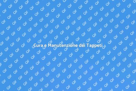 Pulizia Professionale dei Tappeti