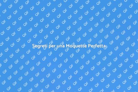 Pulizia Moquette: Comfort e Igiene