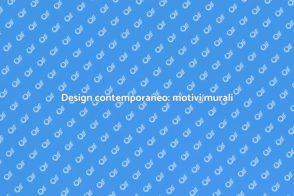 Trasforma gli spazi con motivi urbani