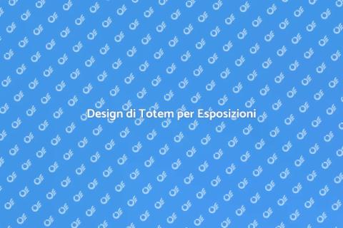 Totem Elegante per Esposizioni