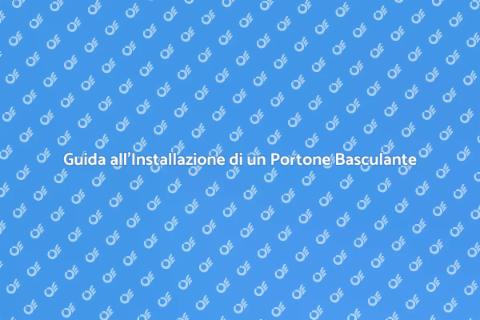 Portone Basculante per la Cantina
