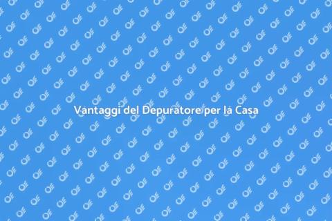 Installare un Depuratore per l'Acqua