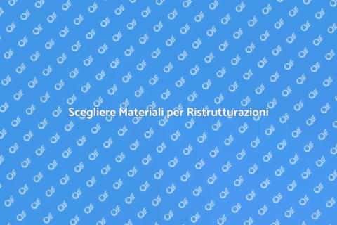 Consulenza Materiali per Costruzioni