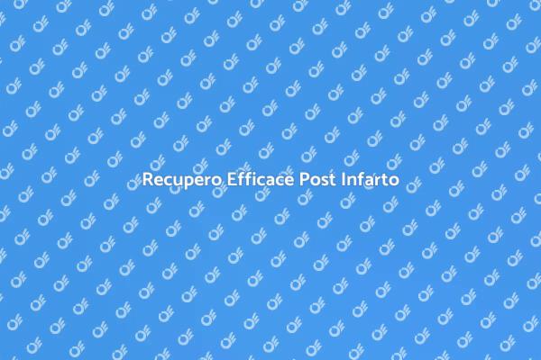 Il Tuo Percorso di Recupero Cardiaco