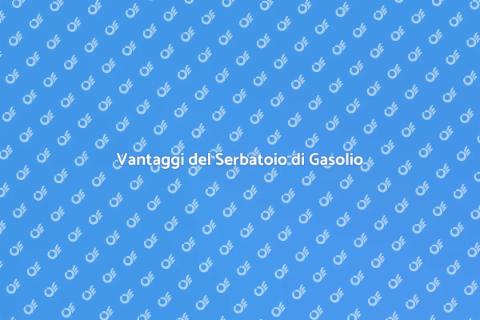 Serbatoio di Gasolio per la Casa