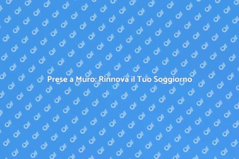 Aggiungere Prese a Muro in Soggiorno