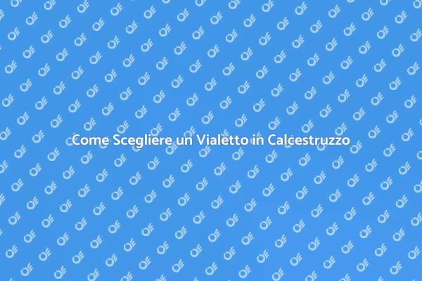 Vialetto in Calcestruzzo: Scopri i Vantaggi