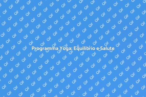 Yoga Personal Trainer: Benessere Totale