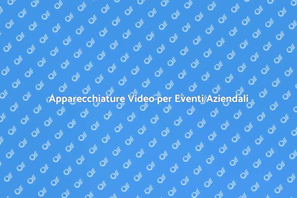 Video Professionali per i Tuoi Eventi