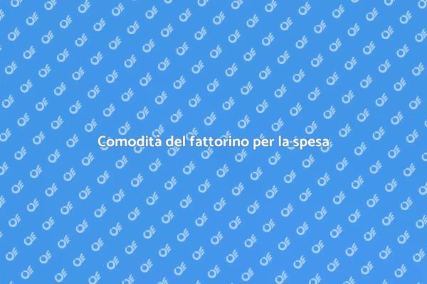 Scopri il fattorino per la spesa