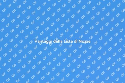 Lista di Nozze Personalizzata