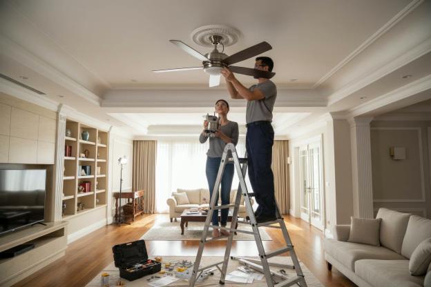 Quanto costa installare un ventilatore da soffitto in casa?