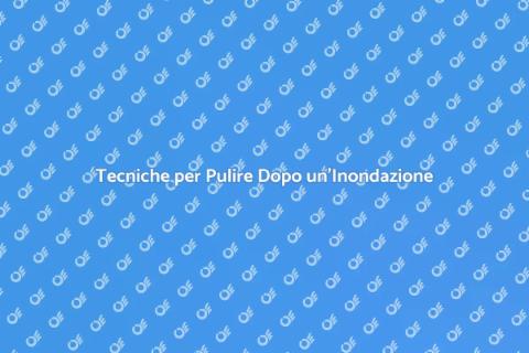 Pulizia Inondazioni: Salva la Tua Casa